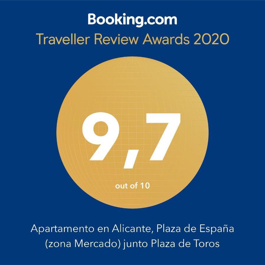 Apartamento En Alicante, Plaza De Espana, Zona Mercado, Aa Esterno foto
